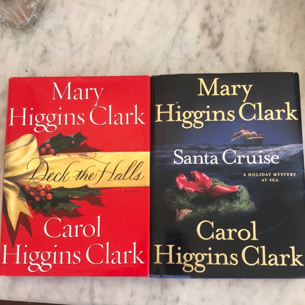 Chronicle books.  Mary Higgins Clark